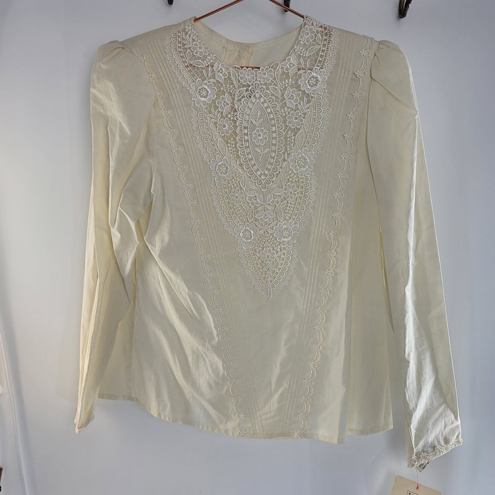 Scott McClintock deadstock Victorian style blouse